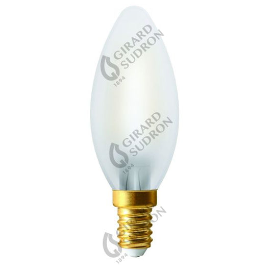 FLAMME FIL. LED C35 4W E14 2700K 440lm 360° MATT FINISH