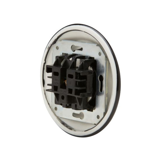 RETRO-INDUS socket porcelain black