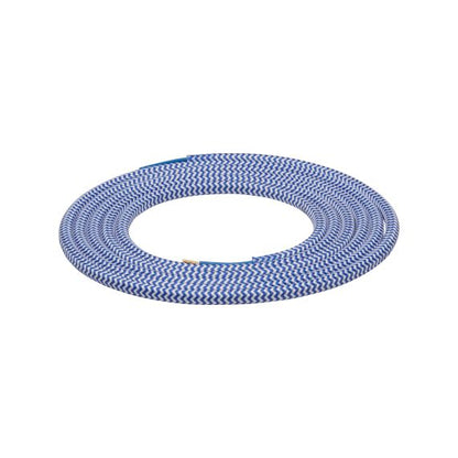 Cable rond bleu blanc 2 mètres 2 x 0,75mm2 EAN 3125461896409