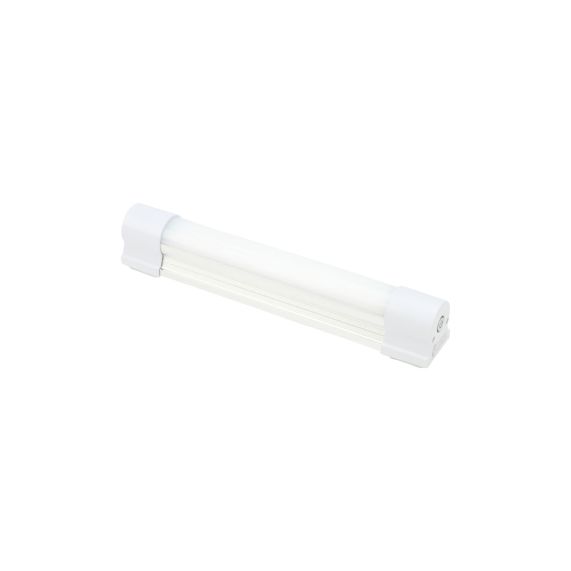 Dione - Batterie tube LED 215x33.5x39 4W 6000K 370-190-30lm 120° argent Dim