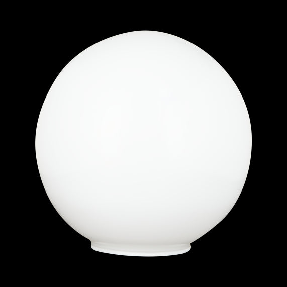 Globe opale brillant ø 120 mm H. 120 mm Col. 50 mm 0.080Kv