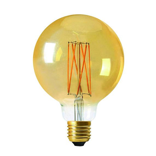 Globe G125 Filament LED 6W E27 2100K 390Lm Dim. Amb. RA>90