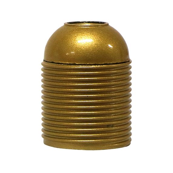 Douil.E27 Filetee Montee Or
