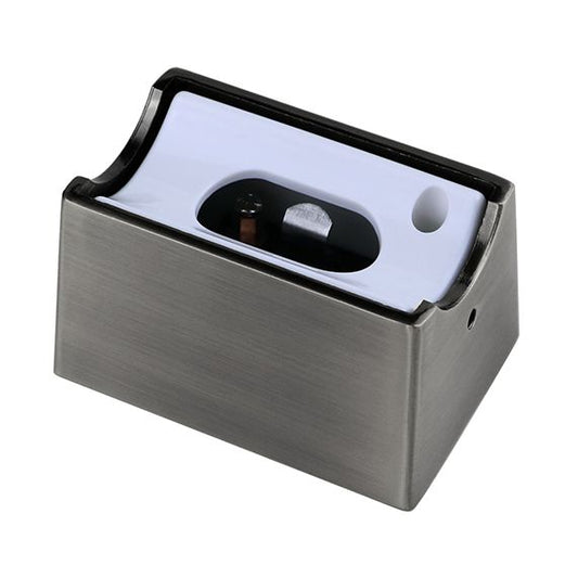 Douilles Lineaires Latérales S14S Coiffe Métal Chromé Mat (la paire)