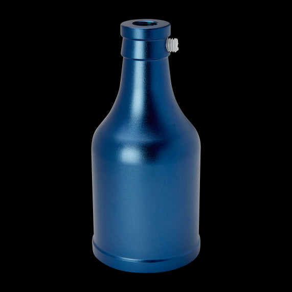 Douille Bouteille Acier E27 Bleu Electrique