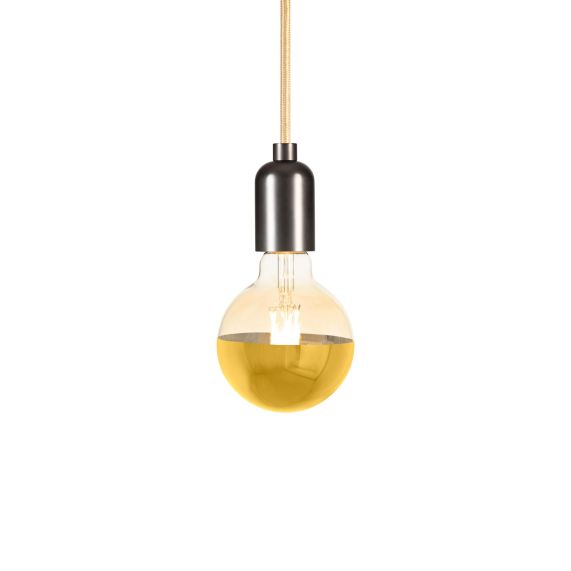 Globe D95 Filament LED Calotte Doré 8W E27 2700K 806Lm Dim