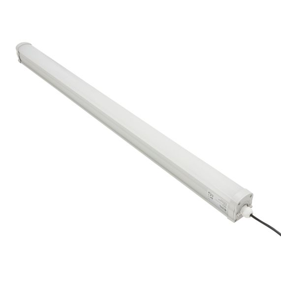 KEMBLA 3 - Réglette étanche SLIM LED IP65 IK08 1208x63x75mm 35W 4000K 4550lm 120°
