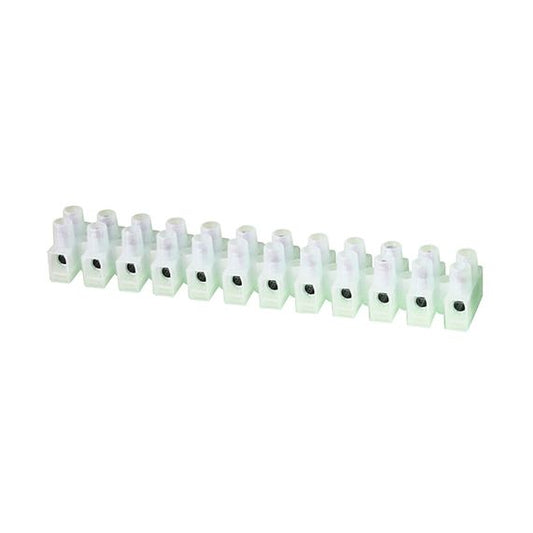 Barrette Nyl.Blanc 1.5 A 4 Mm2 12 Plots