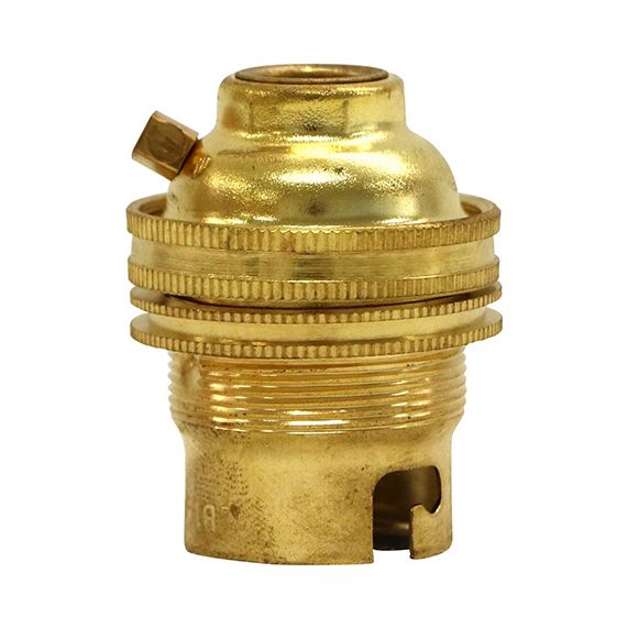 Douille B22 Db Laiton 10X1