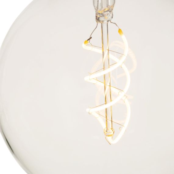 Globe G125 Filament LED Twisted 8W 530lm E27 2200K Cl.  DIM