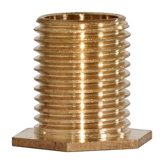 Raccord 6 Pans 10X1 Laiton H.13