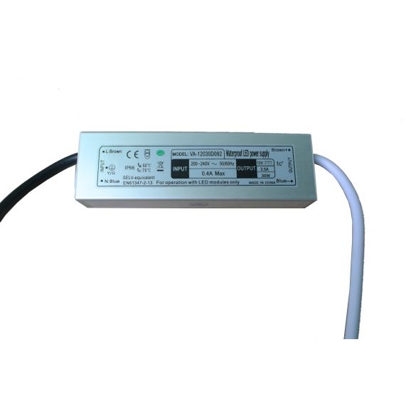 Driver Led 30W 24V DC IP66