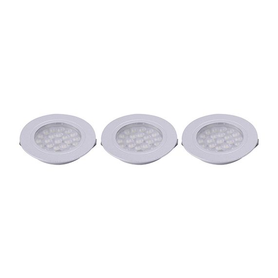 Enir Kit Spots LED 3x1,6W 4500K 12V CONV+FICH