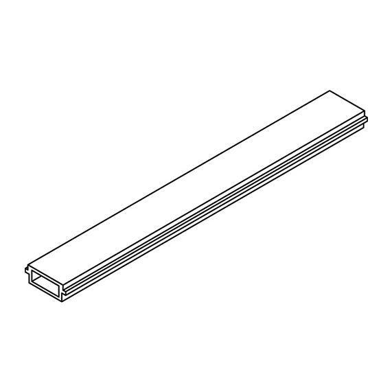Rail de diffusion 15-90° pour profile alu 15.5x12