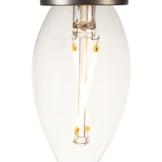 Candle CV4 LED Filament 2W E14 2700K 220Lm Cl.