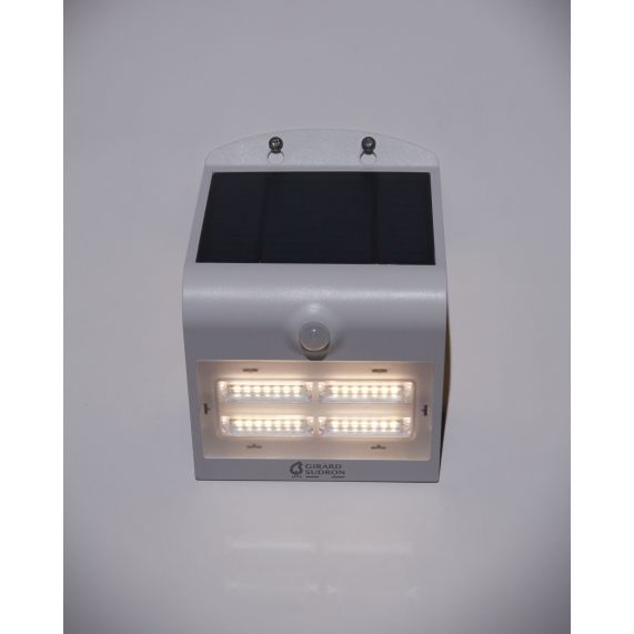 BUTTERFLY - Projecteur solaire LED blanc détecteur présence IP65 4000K 3,2W 400lm