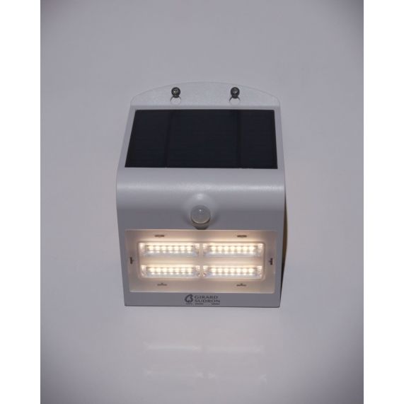 BUTTERFLY - Projecteur solaire LED blanc détecteur présence IP65 4000K 3,2W 400lm