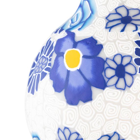 Globe imprimé bleu G125, Filament LED, 4W, E27, 6900K, Dim