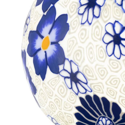 Globe imprimé bleu G125, Filament LED, 4W, 88lm, E27, 6900K, Dim