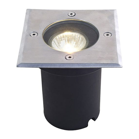 Kastra - Encastré de sol IP67 120x120x128 GU10 35W max. argent
