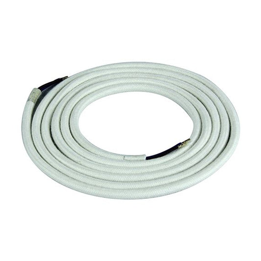 Câble text. coton rond 2 x 0.75mm² L.2m crème EAN 3125463020000