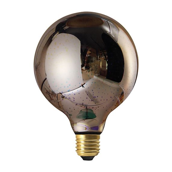 Globe G125 LED Cosmos 3D 4W E27 non Dim. - Argent