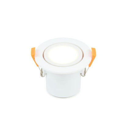 Spot LED Orientable plast D87mm H65mm IP65 6W 4000K 600lm dim Class II