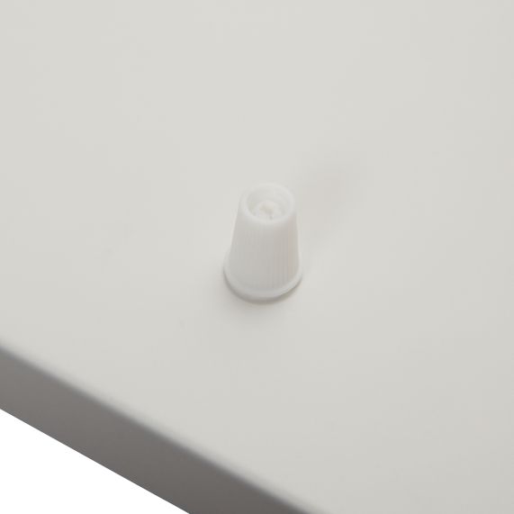 Square ceiling_7 holes_900x200x25mm_white