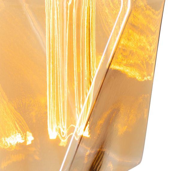 VIS VERSA Ampoule LED Ambre triangle E27 D31,5mm 4W 200lm 1800K