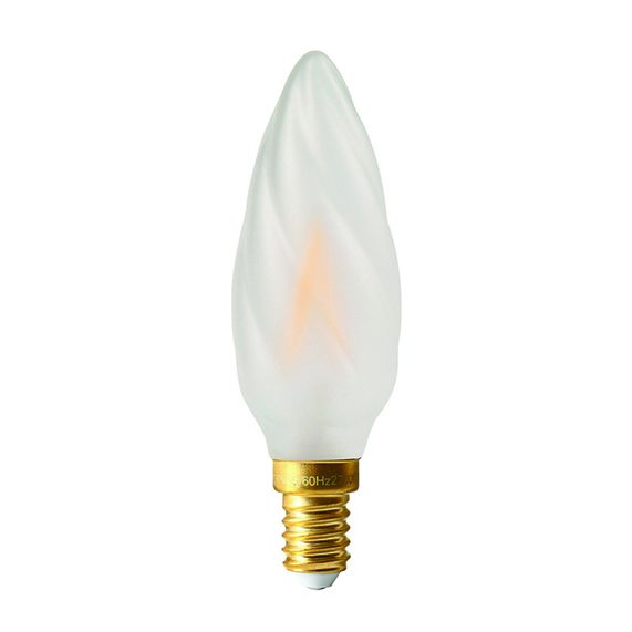 Candle F6 LED Filament 4W E14 2700K 300Lm Dim. Sat