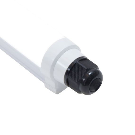 Themisto - Tube LED intégrée IP 65 1500x33x40 22W 6000K 2640m 120° dépoli IK10
