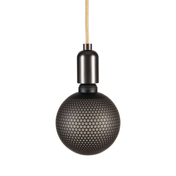 Globe G125 E27 Bleu Hexagone Graphique 3,5W 10lm Bleu dim