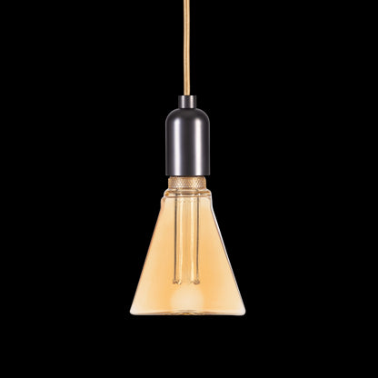 VIS VERSA Ampoule LED Ambre triangle E27 D31,5mm 4W 200lm 1800K