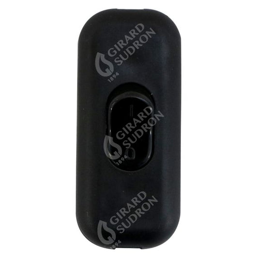 Interrupteur bipolaire noir 60x26x15mm 2A/250V