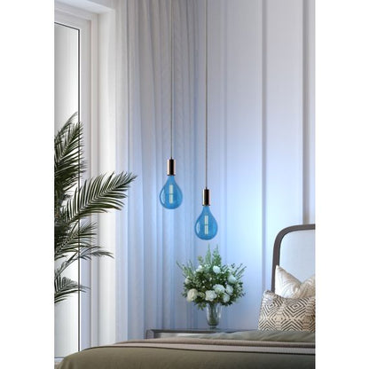 Ampoule bleue 160*265 - Filament LED-7W-E27-3500K-400lm-Dim