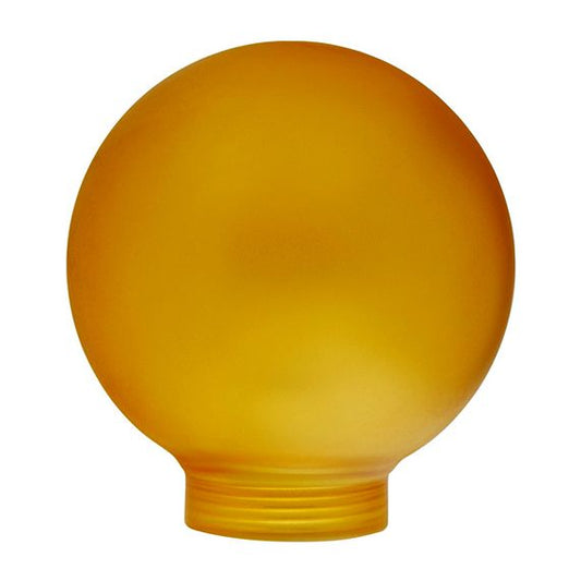 Globe D.80 Ambre Pas De Vis 31,5Mm