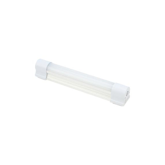 Dione - Batterie tube LED 215x33.5x39 4W 6000K 370-190-30lm 120° argent Dim