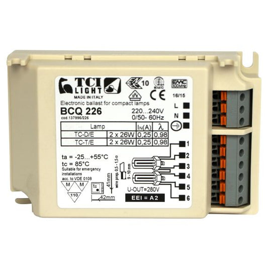 ***PRIX DESTOCKAGE*** BALLAST ELECTRONIQUE 2X26W     BCQ226