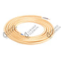 Câble électrique textile rond beige 2x0,75mm L2M double isolation