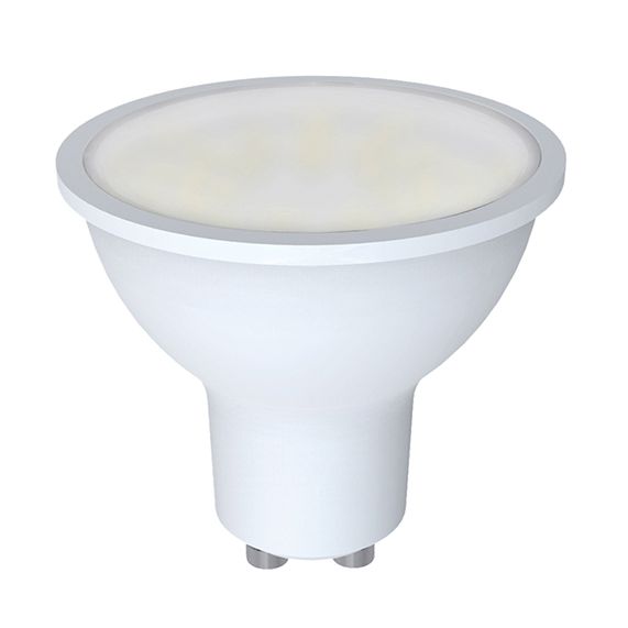 FS ***PRIX DESTOCKAGE*** Ecowatts - Spot  LED 270° 5W GU10 3000K 400Lm White box with legal notice