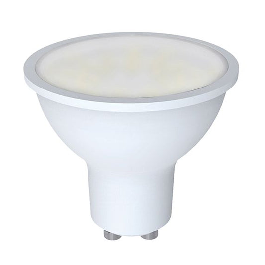 FS ***PRIX DESTOCKAGE*** Ecowatts - Spot  LED 270° 5W GU10 3000K 400Lm White box with legal notice