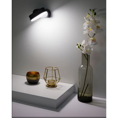 Elypte - Eclairage résidentiel 7,5W 3000K 320lm 110x54x100mm CLI IP54 Dark Black