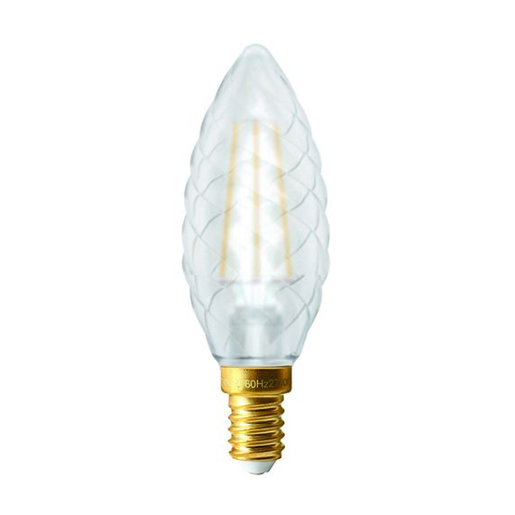 FS Ecowatts - Flamme Torsadée Filament LED 4W E14 2700K 470lm Cl. 3125469986690