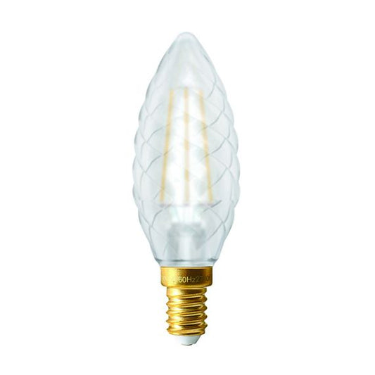 FS Ecowatts - Flamme Torsadée Filament LED 4W E14 2700K 470lm Cl. 3125469986690