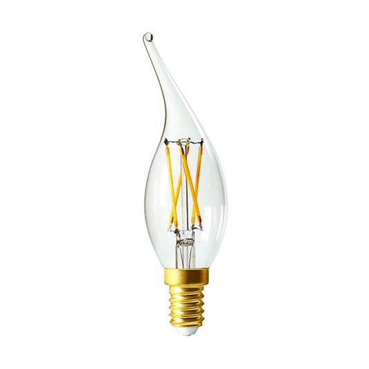 Flamme CV4 Filament LED 4W E14 2700K 320Lm Dim. Cl.