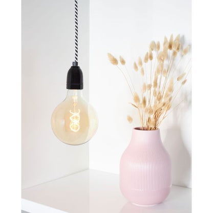 Douille E27 porcelaine ø46mm H.66mm noir EAN 3125461875541