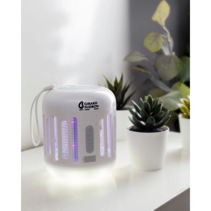 Lampe LED 3en1 Enceinte bluetooth Repousse moustiques 7W 60lm 1800mAh