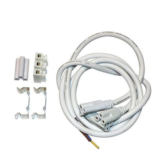 ***PRIX DESTOCKAGE*** CONNECTEUR DBLE POUR TUBE T8 1M 0.75MM2