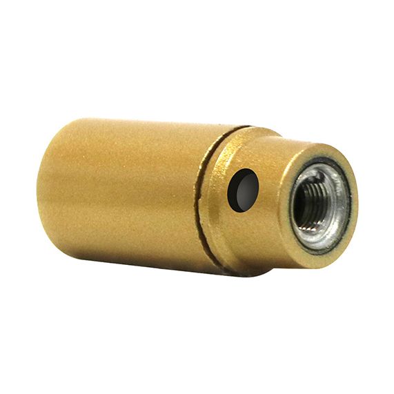 Douille E14 lisse Or Culot Percé H21 Montée