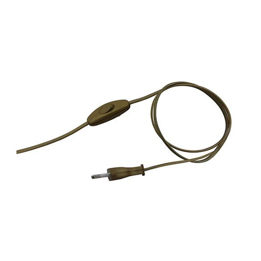 Cordon 2X0.75 L.1.50M Or Avec Inter